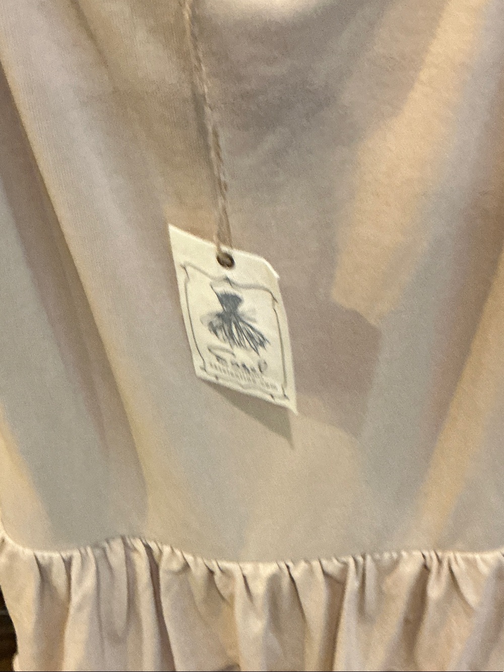 easel Soft Cream Draped Neck Top - Picture 3 of 4